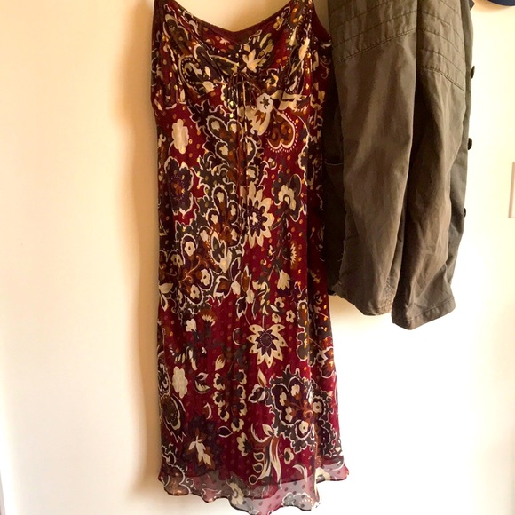 Ann Taylor Petites Spaghetti Straps Dress - Picture 1 of 5